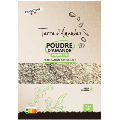 poudre d'amande complète